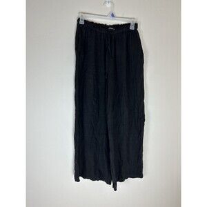 Camille & Co Pants XL Linen Italy Wide Leg Lagenlook Minimalist Coastal Preppy